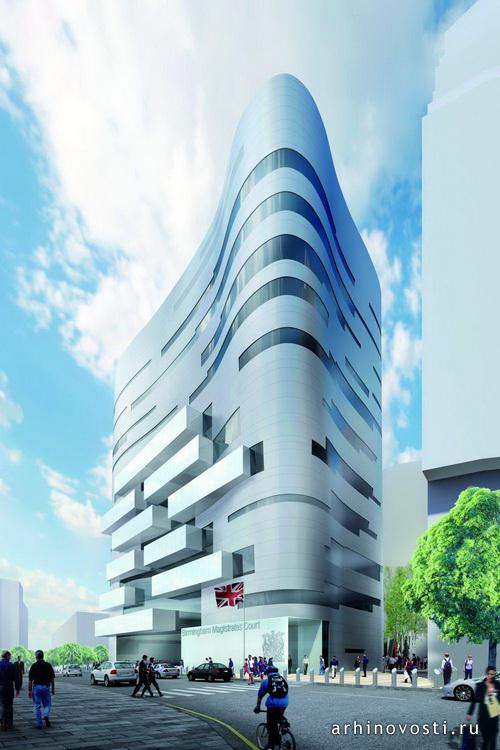 Суд магистрата от Denton Corker Marshall. Бирмингем, Великобритания. Суд магистрата от Denton Corker Marshall. Бирмингем, Великобритания.