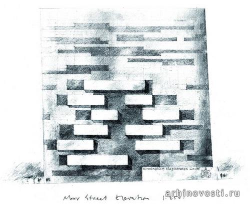 Суд магистрата от Denton Corker Marshall. Бирмингем, Великобритания. Суд магистрата от Denton Corker Marshall. Бирмингем, Великобритания.