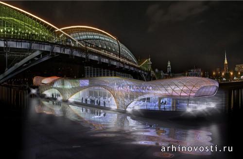 “Саламандра” – развлекательный комплекс на воде. Москва, Россия.