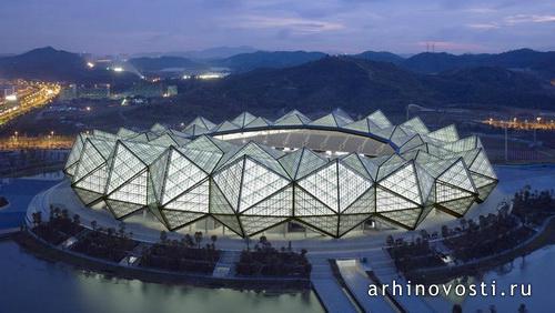 Спортивный Центр для Универсиады 2011 от GMP Architekten. Шэньчжэнь, Китай.