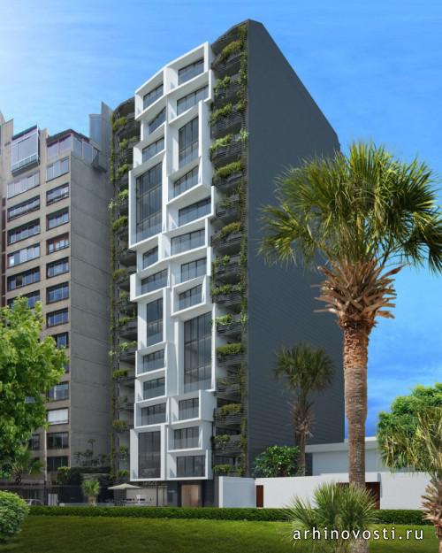 Жилой дом Loft Tower от XTe a+d. Лима, Перу.