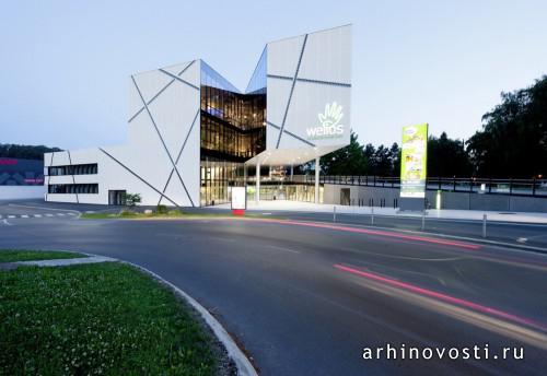 Научный центр и музей Welios от Archinauten Dworschak + Mühlbachler ZT Gmbh. Вельс, Австрия.