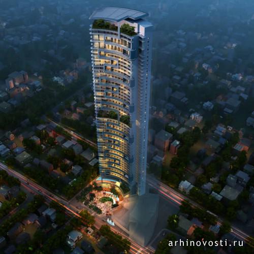 Жилая башня Milano Residences от Broadway Malyan. Манила, Филиппины.