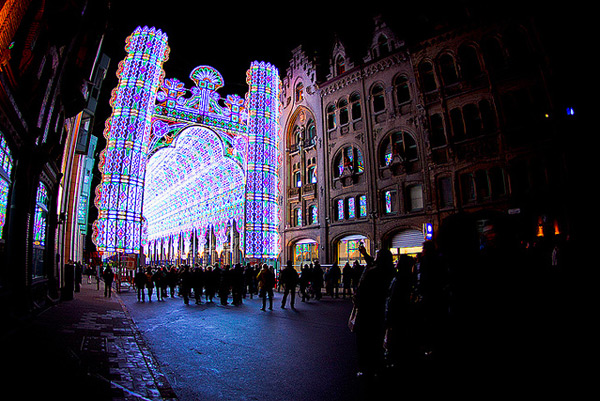 Фестиваль света 2012 (Ghent Light Festival 2012). Гент, Бельгия.