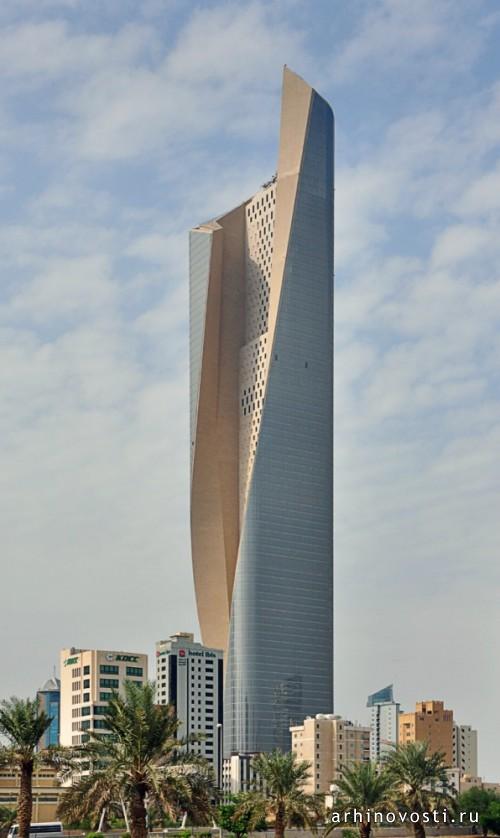 Башня «Аль-Хамра Фирдаус» (Al Hamra Firdous Tower) от SOM. Эль-Кувейт, Кувейт.