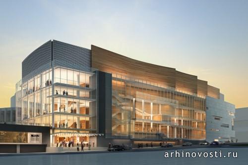 Концертный зал La Maison Symphonique от Diamond & Schmitt Architects. Монреаль, Канада.