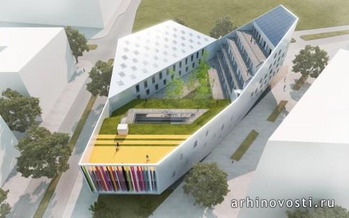 Молодёжный центр Euralille от JDS Architects. Лилль, Франция.
