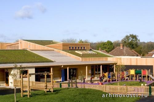 Начальная школа Кришна-Аванти от Cottrell & Vermeulen Architecture. Лондон, Великобритания.