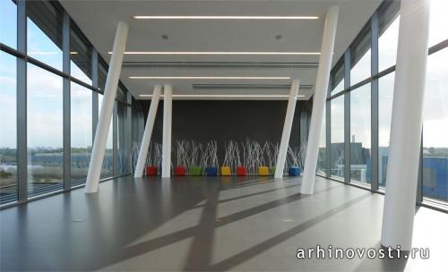 Офисная пристройка для Umicore от Conix Architects. Антверпен, Бельгия.