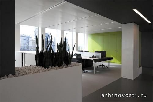 Офисная пристройка для Umicore от Conix Architects. Антверпен, Бельгия.