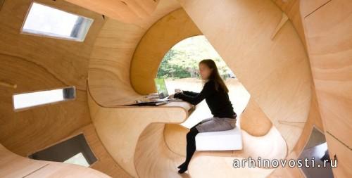 Цилиндрический дом “Roll It” от университета Карлсруэ. Германия.