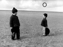 Michel and lorenzo (horvat's sons) near Paris 1958