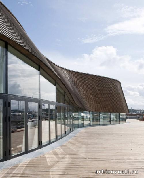 Ресторан Aker brygge от Lendagar Arkitekter и Arcgency. Осло, Норвегия.