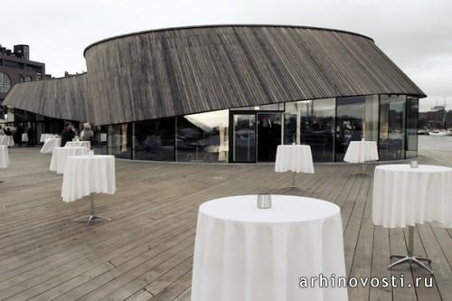 Ресторан Aker brygge от Lendagar Arkitekter и Arcgency. Осло, Норвегия.