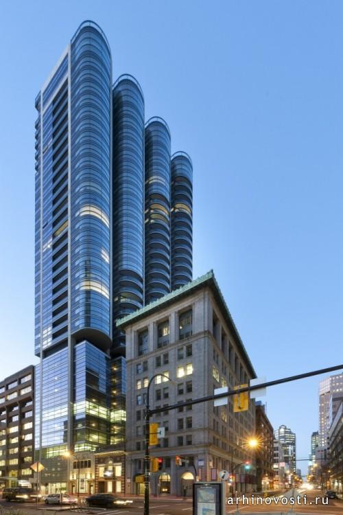 Многофункциональное здание Jameson House от Foster + Partners. Ванкувер, Канада.
