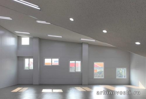 Офисное здание The 243 building от Hyun and Jeon Architectural Office. Южная Корея.