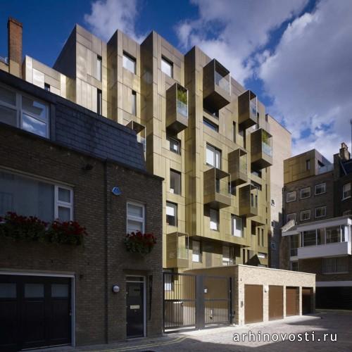 Жилой дом 10 Weymouth Street от Мake Аrchitects. Лондон, Великобритания.