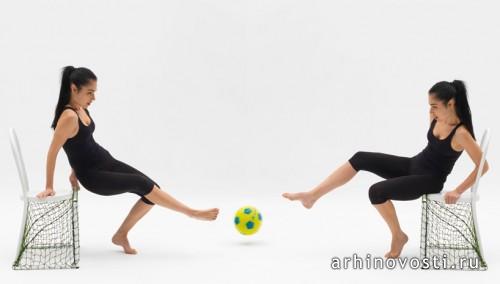 “Ленивый футбол” (Lazy Football) от Эммануэла Магини (Emanuele Magini). Италия.