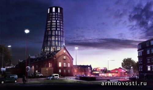 Полицейский участок и школа танцев Charleroi Danses от MDW Architecture. Шарлеруа, Бельгия.