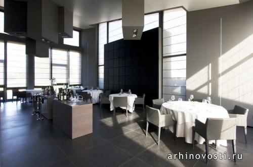 Ресторан Inkiostro от Studio Nove и A2C. Парма, Италия.