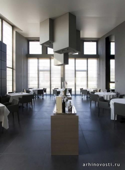 Ресторан Inkiostro от Studio Nove и A2C. Парма, Италия.
