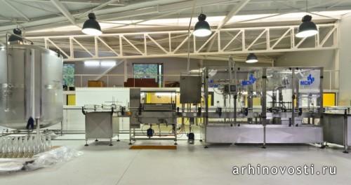 Завод по разливу ледниковой воды от Panorama. Чили.