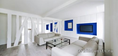 Квартира от SWAN Architectes. Париж, Франция.