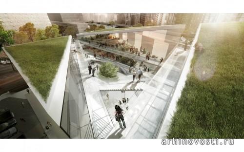 Небоскрёб Beach and Howe от BIG. Ванкувер, Канада.