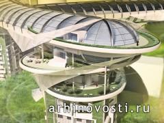 GREEN SNAKE” – разработка фасадной части зданий и рекреационной зоны