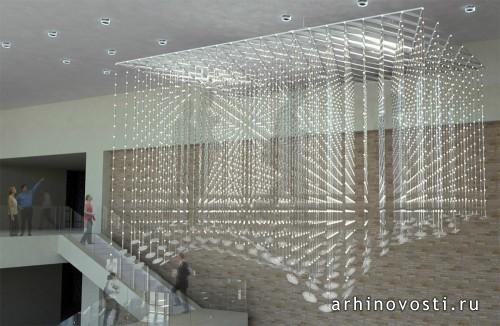 «Облако памяти» («Memory Cloud») от RE:site и Metalab. Колледж-Стейшен, США.