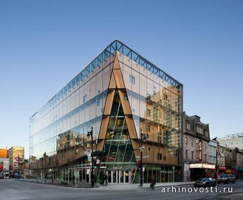 Головной офис Quartier des Spectacles от Ædifica и Gilles HuotArchitect. Монреаль, Канада.
