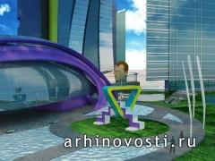 Проект архитектурного арт-объекта «Человек искусства»