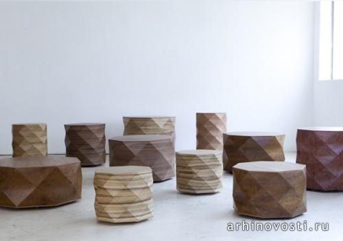 Серия мебели «Diamond woods» (Бриллиантовый лес) от Tesler-Mendelovitch.