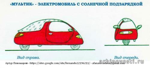 Мотокар Мультик