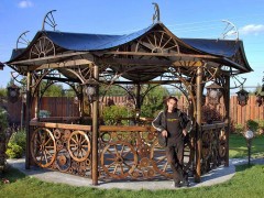 Беседки от группы Творюки. Колесо