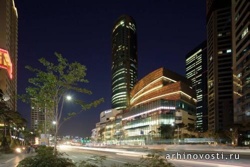 Многофункциональный комплекс D-Cube City от Jerde. Сеул, Южная Корея.