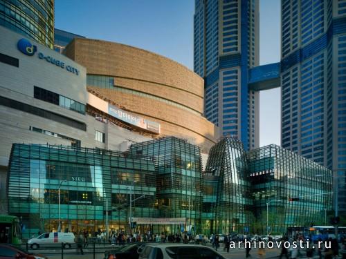 Многофункциональный комплекс D-Cube City от Jerde. Сеул, Южная Корея.