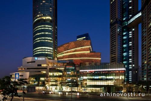 Многофункциональный комплекс D-Cube City от Jerde. Сеул, Южная Корея.