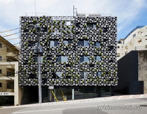 Многофункциональное здание от Kengo Kuma & Associates. Одавара, Япония.
