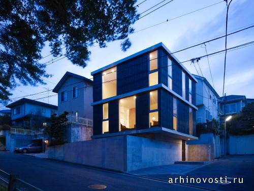 Дом Pojagi House от MDS. Иокогама, Япония.