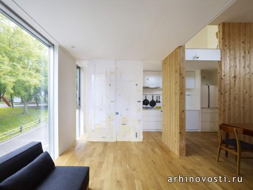 Дом Pojagi House от MDS. Иокогама, Япония.