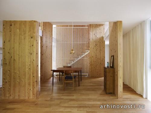 Дом Pojagi House от MDS. Иокогама, Япония.