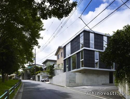 Дом Pojagi House от MDS. Иокогама, Япония.