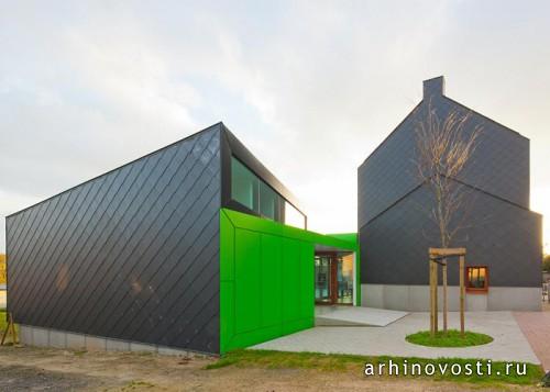 Школа от LR Architects. Барво-Кондро, Бельгия.
