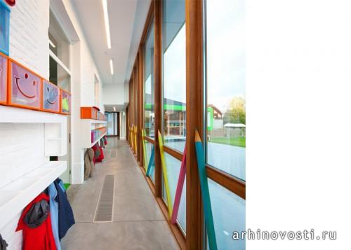 Школа от LR Architects. Барво-Кондро, Бельгия.