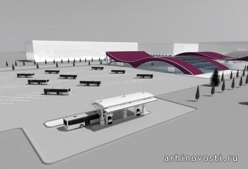 Автобусный парк. Минск, Беларусь.