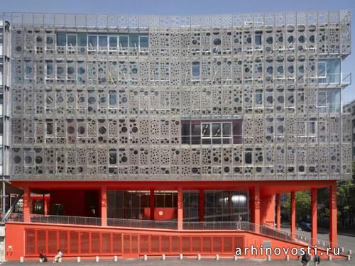 Peripheriques Architectes. Luc Boegly Atrium Campus de Jussieu