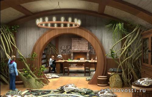 Спортивно-развлекательный комплекс Средиземье. Домик для игр