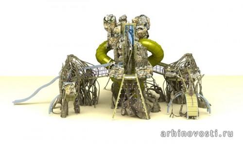 Спортивно-развлекательный комплекс Средиземье. Горки