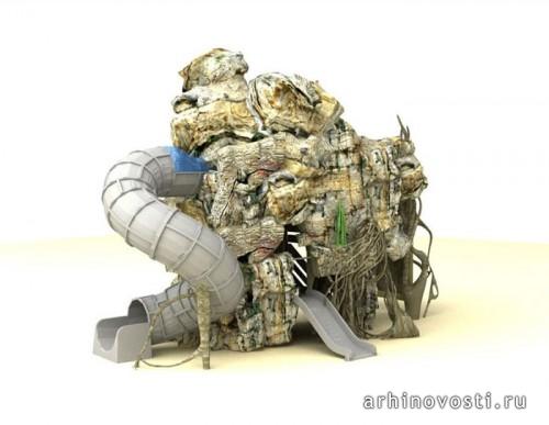 Спортивно-развлекательный комплекс Средиземье. Горки